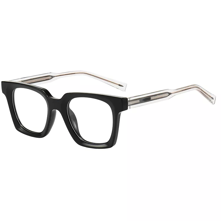 Diamond Arrow Colored Core Wire Temple Glasses
